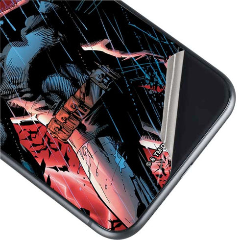 DC Comics Batman All Star Batman & Robin, the Boy Wonder Cover #2 By Jim Lee iPhone 11 Skin